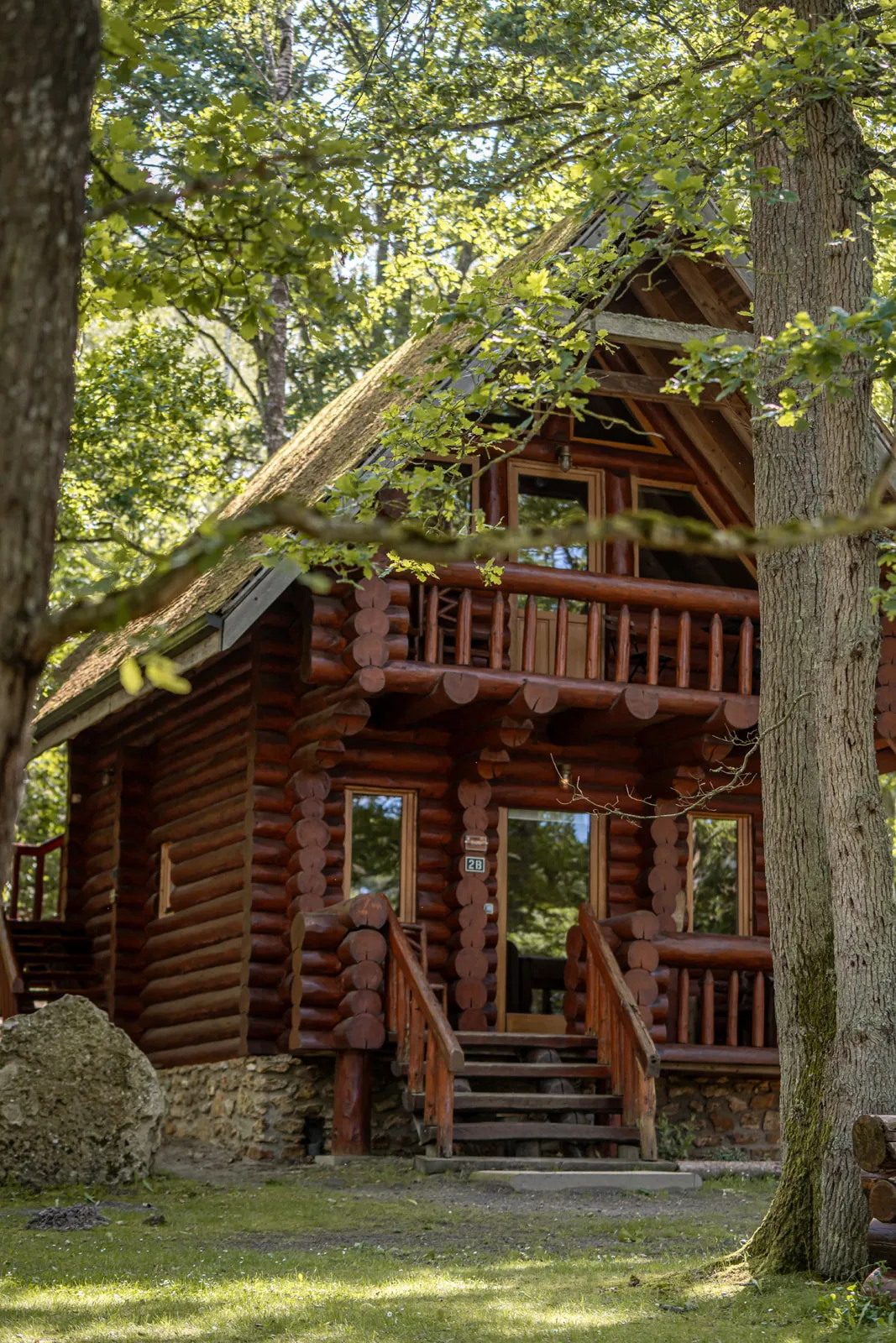 Façade chalet Finlandais 
