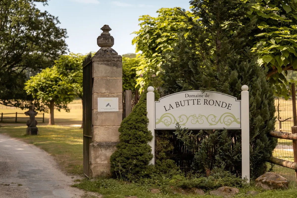 Entrée du Domaine de la Butte Ronde