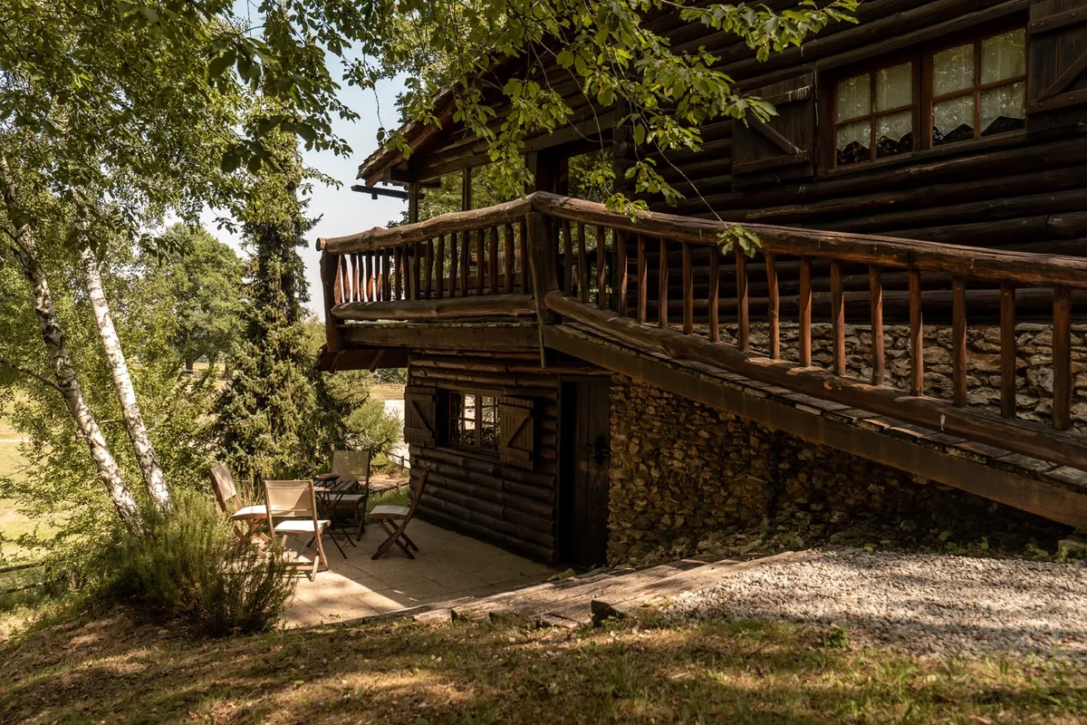 Entrée du chalet Savoyard