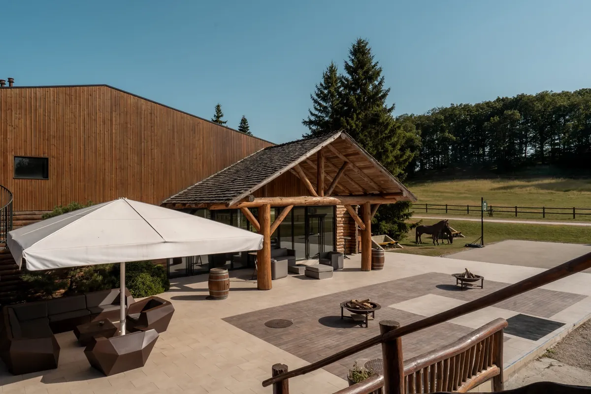 Terrasse de la Salle Sequoia