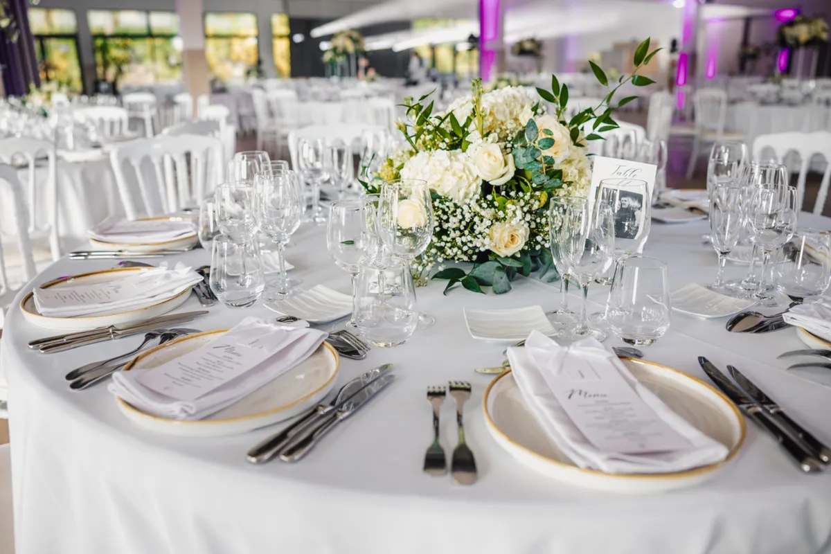 Décoration de Table Salle Sequoia