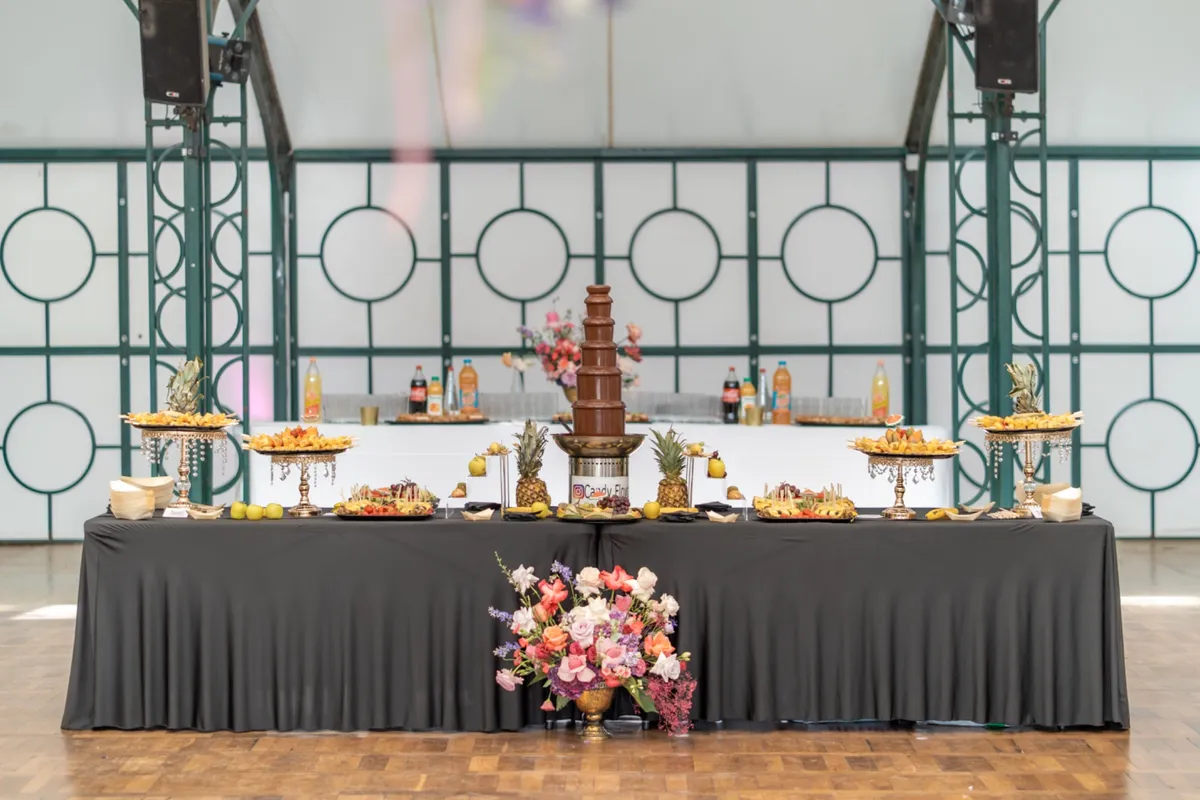 Reception Gateau dans la Verrière