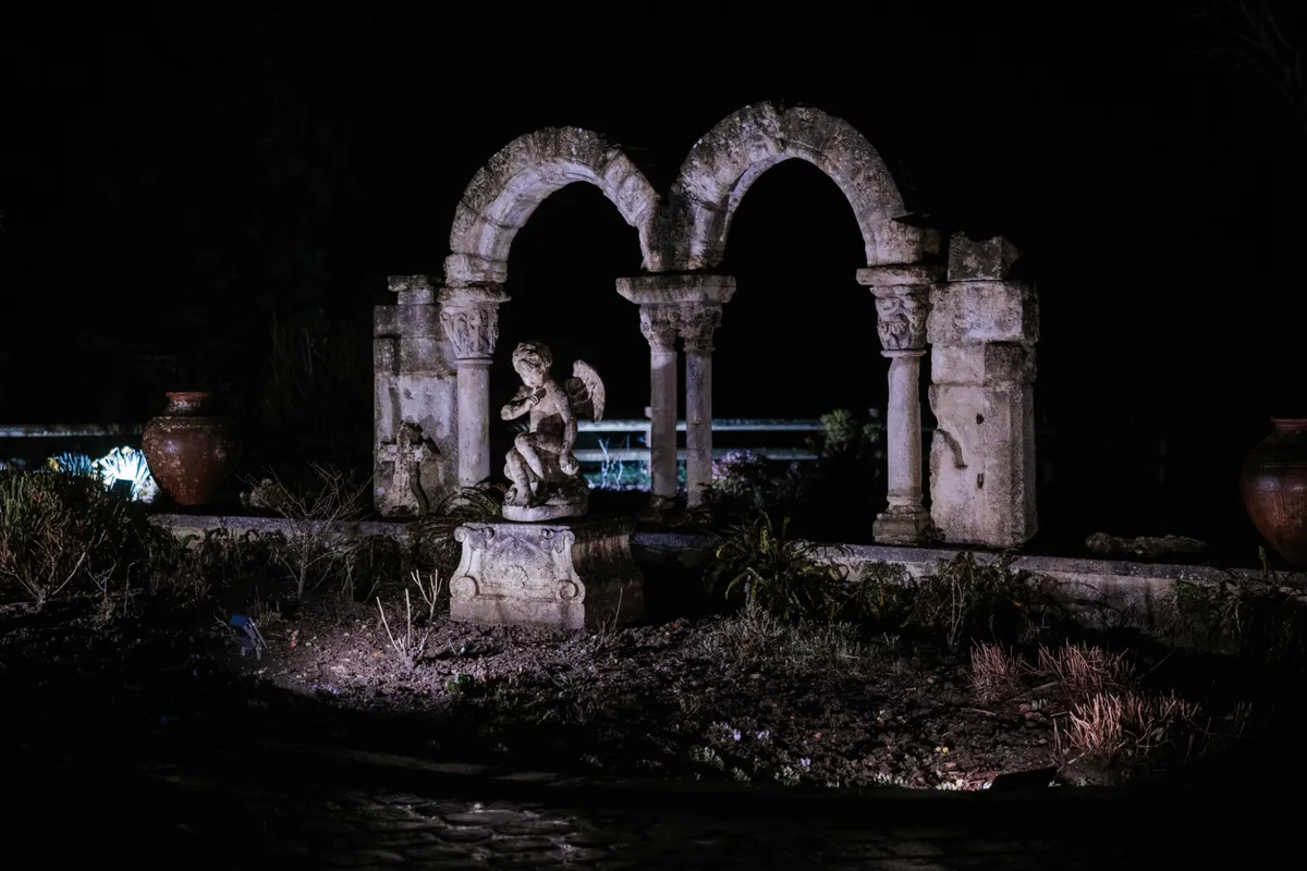 Hameau de nuit
