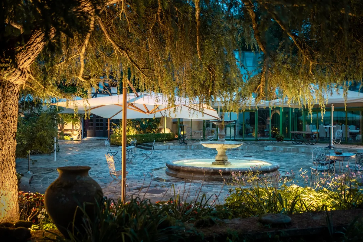 Hameau de nuit