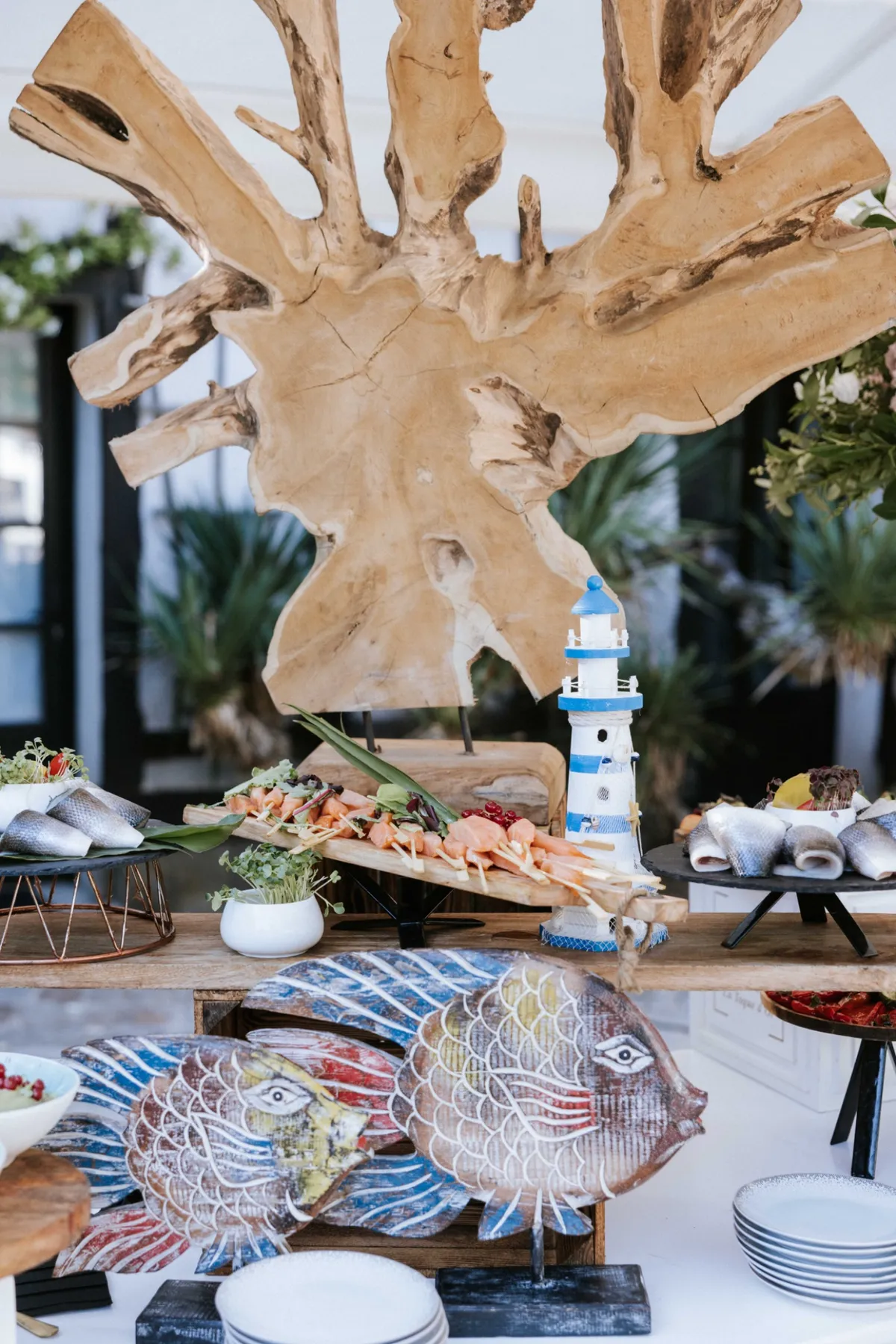 Reception au Hameau