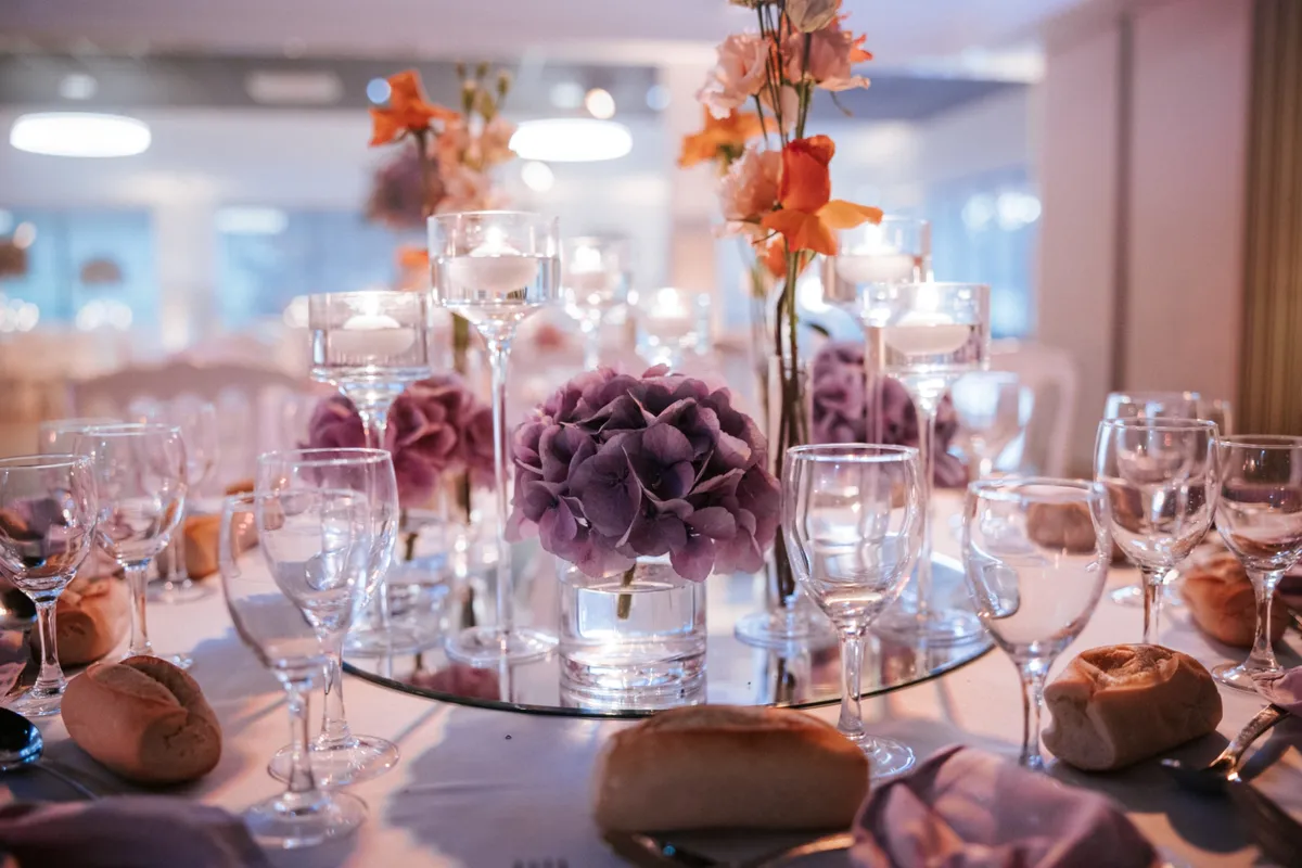 Décoration de Table Salle Sequoia